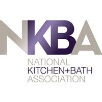 Logo for the National Kitchen + Bath Association, also known as NKBA.