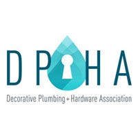 Logo for Decorative Plumbing and Hardware Association, also known as DPHA.